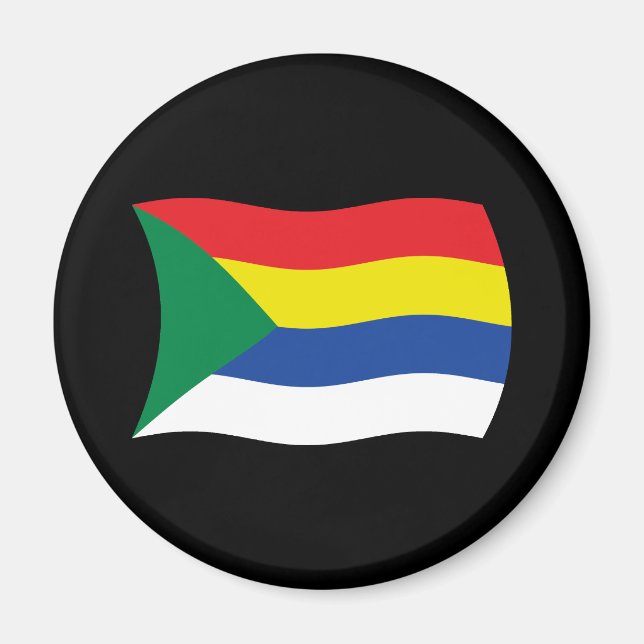 Aimant du drapeau druze (Devant)