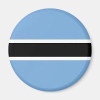 Aimant du drapeau du Botswana
