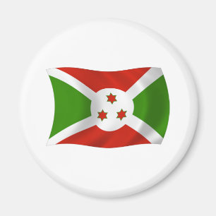 Aimant du drapeau du Burundi