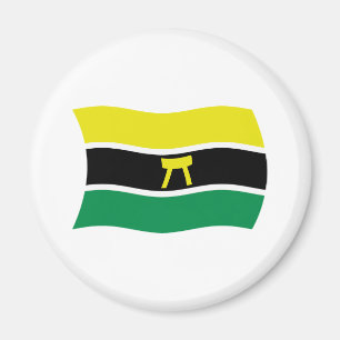 Aimant du drapeau du peuple Ashanti
