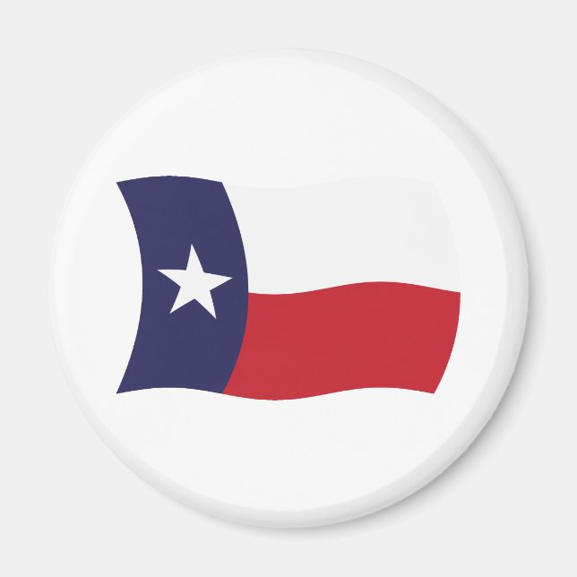 Aimant du drapeau du Texas (Devant)