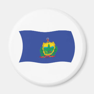Aimant du drapeau du Vermont