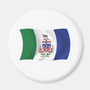 Aimant du drapeau du Yukon