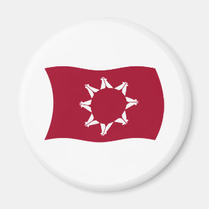 Aimant du drapeau lakota oglala