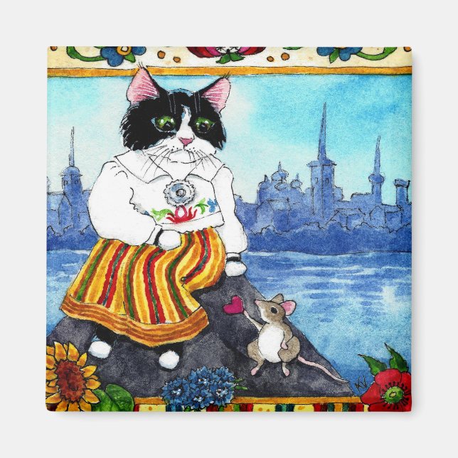 Aimant du folklore estonien (Devant)