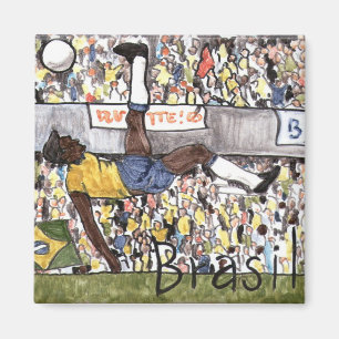 Aimant du football du Brésil