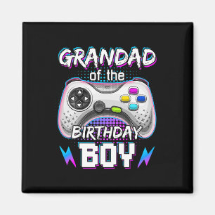 Aimant Du Jeu Vidéo Garçon Anniversaire B-day Top Gamer P