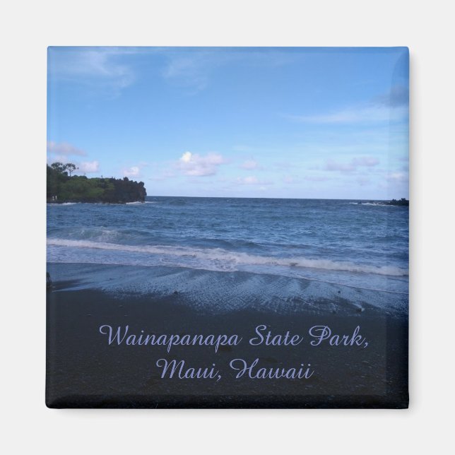 Aimant du parc d'État de Wainapanapa (Devant)