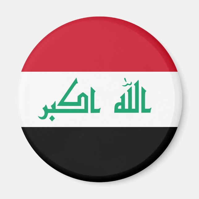Aimant du pavillon de l'Irak (Devant)