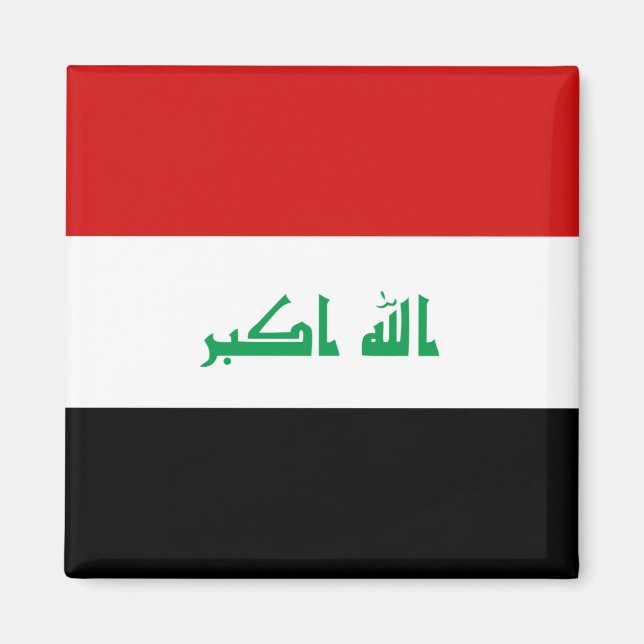 Aimant du pavillon de l'Irak (Devant)