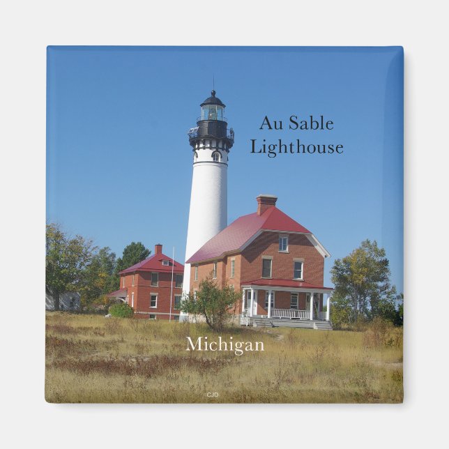 Aimant du phare Au Sable Point (Devant)
