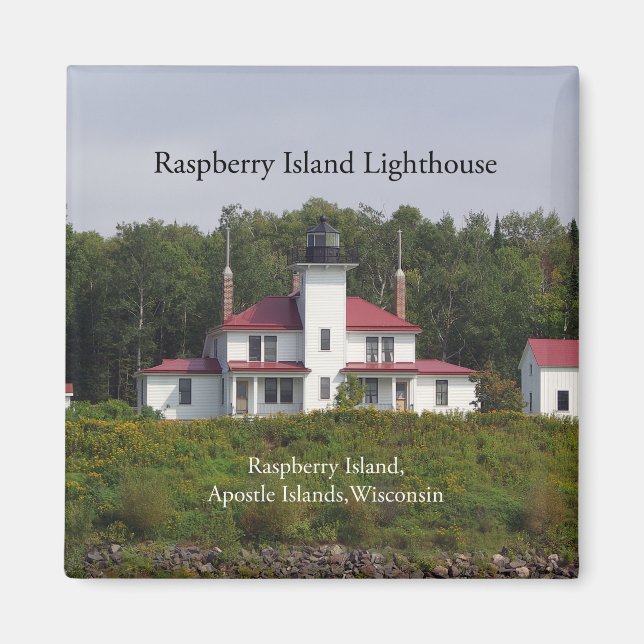 Aimant du phare de Raspberry Island (Devant)