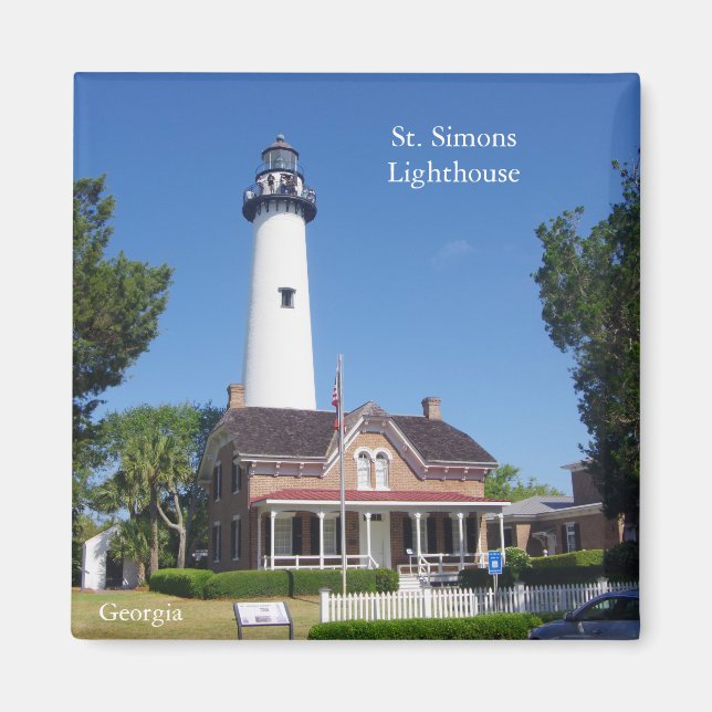 Aimant du phare de Saint-Simons (Devant)