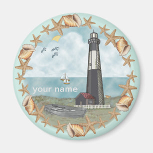 aimant du phare Georgia Shells
