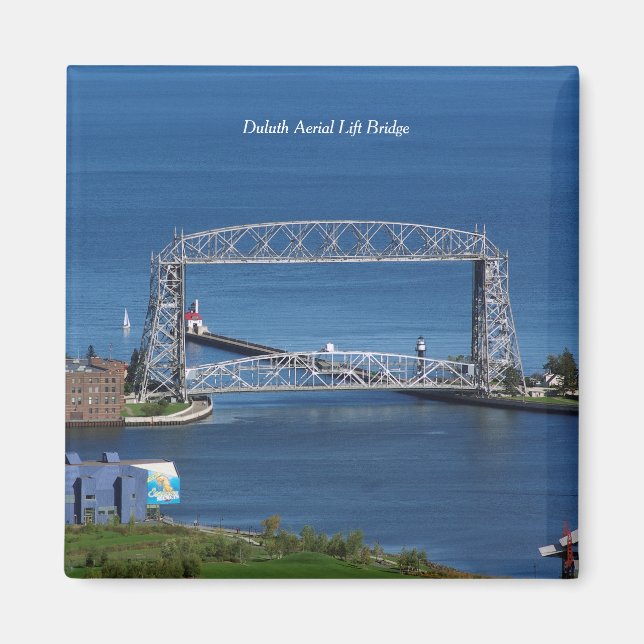 Aimant du pont de levage aérien de Duluth (Devant)