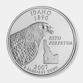 Aimant du quartier d'état de l'Idaho 2007
