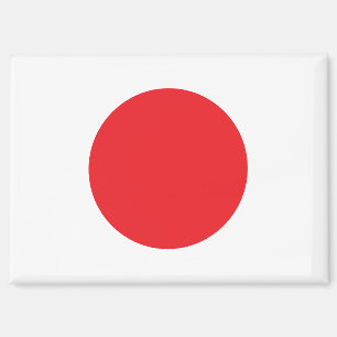 Aimant du rectangle du drapeau national du Japon