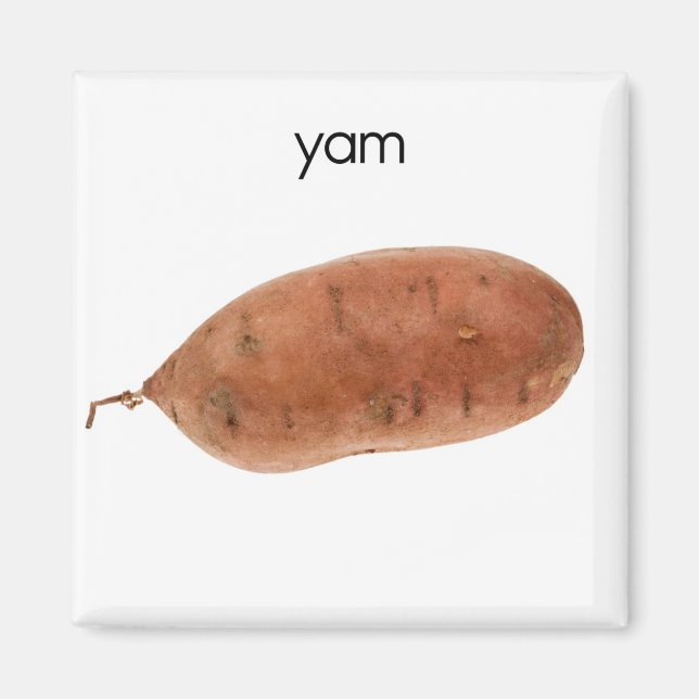 Aimant du réfrigérateur de Yam (Devant)