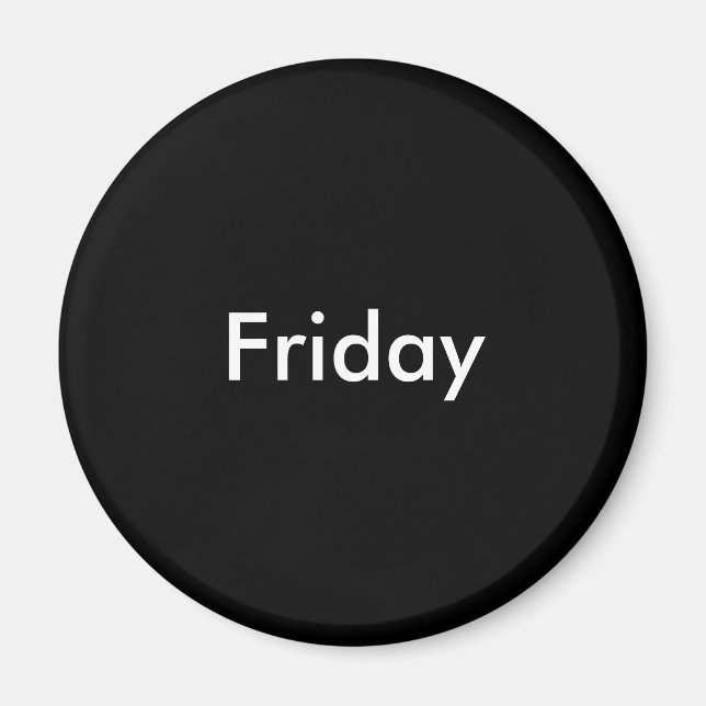 Aimant du vendredi (Devant)