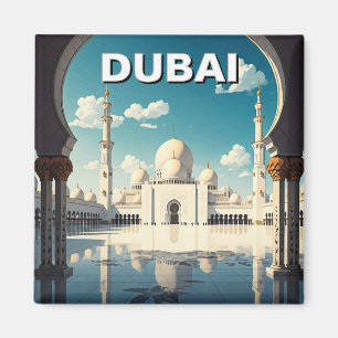 Aimant Dubaï Grande Mosquée des EAU Voyage