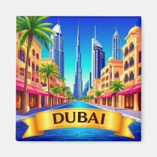 Aimant 🧲 Dubaï sur la liste de voyage à faire 🌍