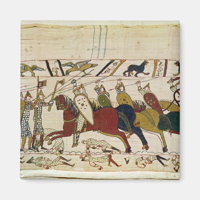 Aimant Duke William Exhorts ses troupes (Devant)