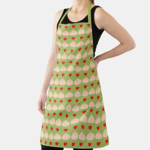 Aimant Dumpling Matcha grand tablier