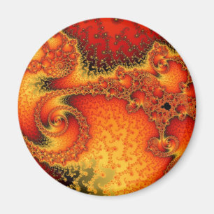 Aimant d'un rouge ardent de Firepit