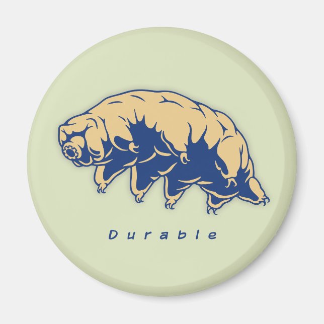 Aimant Durable - Tardigrade (Devant)