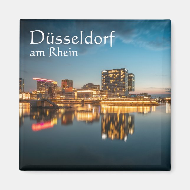Aimant Dusseldorf Allemagne Souvenir (Devant)
