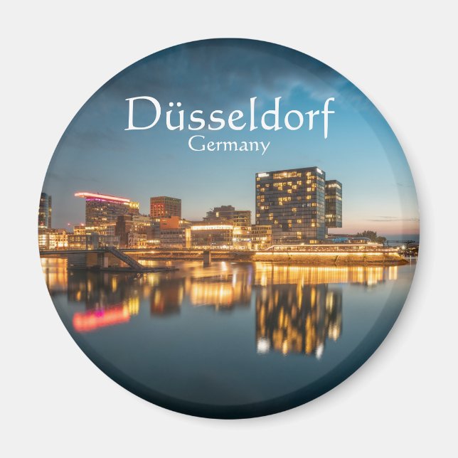 Aimant Dusseldorf Allemagne Souvenir (Devant)