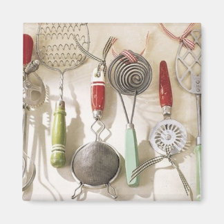 Aimant d'ustensiles de cuisine vintages