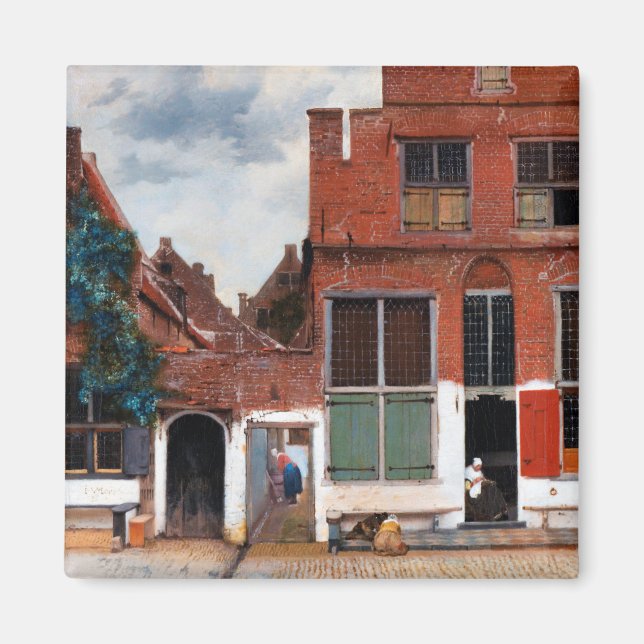 Aimant Dutch Alley, Johannes Vermeer (Devant)