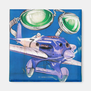 Aimant E.B. Publicité de lunettes de vol de Meyrowitz