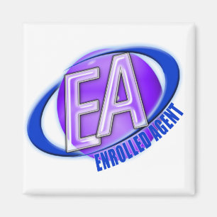 AIMANT EA ORB SWOOSH LOGO - ENROLLED AGENT
