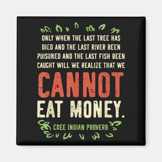 Aimant Earth Day Shirt Pro Save Environment Quote Last Tr (Devant)