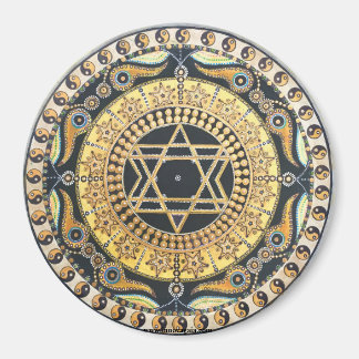 Aimant Earth Star Chakra Mandala