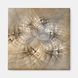 Aimant Earth Tones Abstract Modern Fractal Art Texture