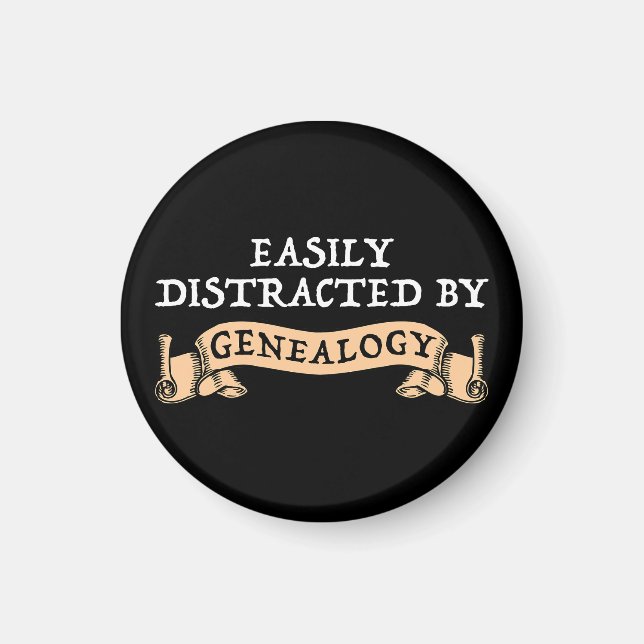 Aimant Easily Distracted By Genealogy (Devant)