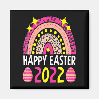 Aimant Easter 2022 rainbow cute happy easter 2022 women