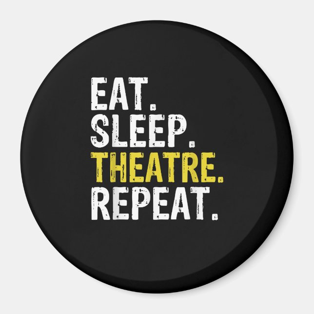 Aimant Eat Sleep (Devant)