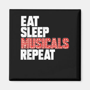 Aimant Eat Sleep Comédie musicale Répéter Actrice de Broa