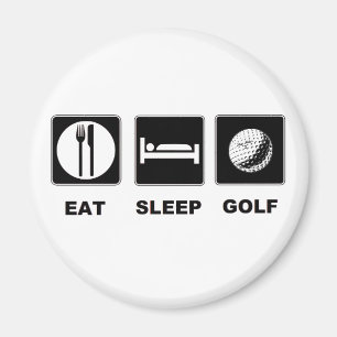 Aimant Eat Sleep Golf