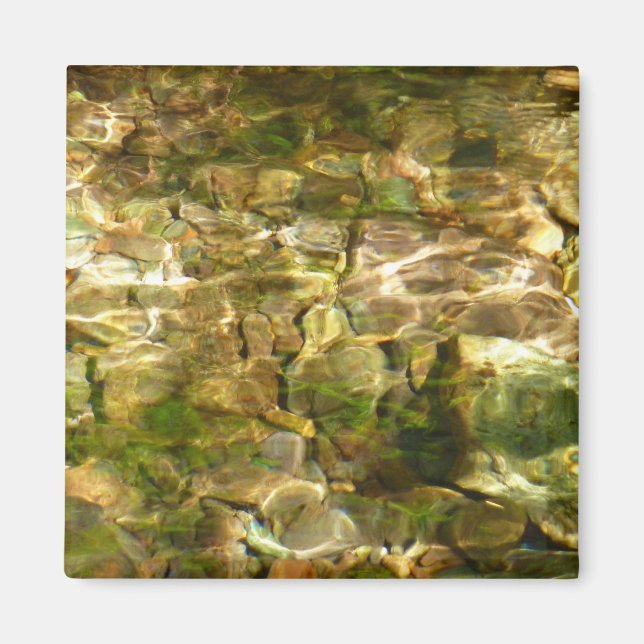 Aimant Eau de sources chaudes Green-Gold Nature (Devant)