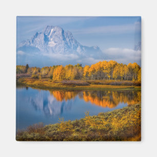 Aimant Eau   Oxbow Bend Jackson Wyoming
