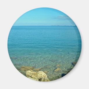 Aimant Eaux bleues vertes des Bermudes