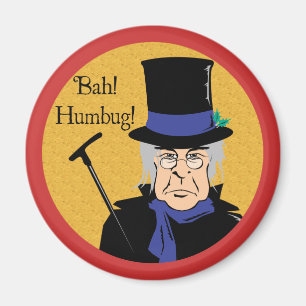Aimant Ebenezer Scrooge Bah ! Humbug !