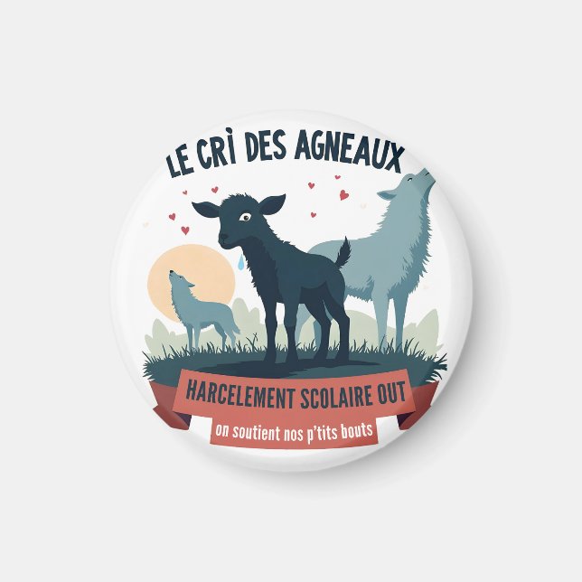 Aimant Écho Contre l’Oppression - Insigne #BalanceTonTyra (Devant)