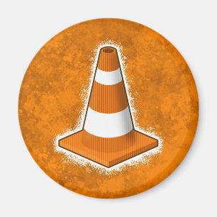 Aimant Éclaboussure de cône de sécurité routière