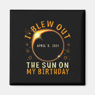 Aimant Eclipse Anniversaire J'Ai Éclaté Le Soleil À Mon A